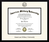American Military University diploma frame - Icon in Gotham