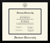 Denison University diploma frame - Icon in Gotham