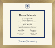 Daemen University diploma frame - Icon in Chardonnay