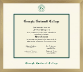 Georgia Gwinnett College diploma frame - Icon in Chardonnay