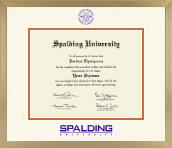 Spalding University diploma frame - Icon in Chardonnay