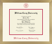 William Carey University diploma frame - Icon in Chardonnay