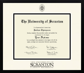 The University of Scranton diploma frame - Icon in Gotham