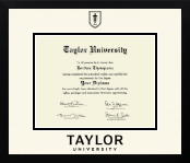 Taylor University diploma frame - Icon in Gotham
