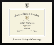 American College of Cardiology diploma frame - Icon in Gotham