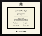 Adrian College diploma frame - Icon in Gotham