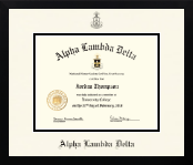 Alpha Lambda Delta diploma frame - Icon in Gotham