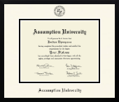 Assumption University diploma frame - Icon in Gotham