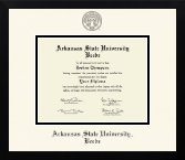 Arkansas State University Beebe diploma frame - Icon in Gotham