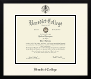 Benedict College diploma frame - Icon in Gotham