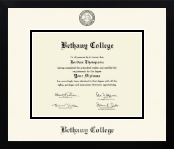 Bethany College in Kansas diploma frame - Icon in Gotham