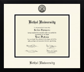 Bethel Indiana diploma frame - Icon in Gotham
