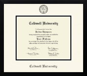 Caldwell University diploma frame - Icon in Gotham