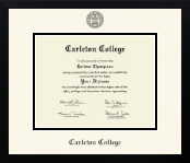 Carleton College diploma frame - Icon in Gotham