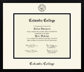 Catawba College diploma frame - Icon in Gotham