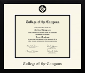 College of the Canyons diploma frame - Icon in Gotham