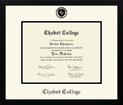 Chabot College diploma frame - Icon in Gotham