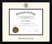 Clarkson College diploma frame - Icon in Gotham
