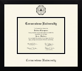 Cornerstone University diploma frame - Icon in Gotham
