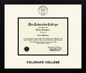 Colorado College diploma frame - Icon in Gotham