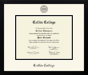 Collin College diploma frame - Icon in Gotham