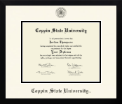Coppin State University diploma frame - Icon in Gotham