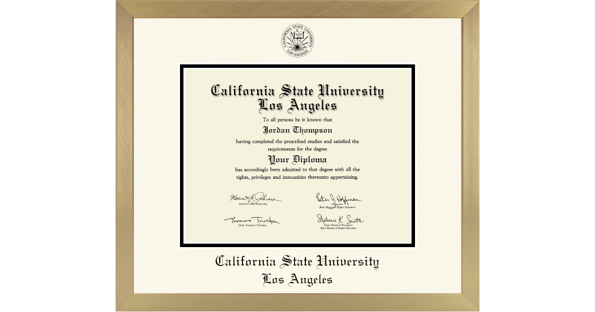 Diplom-Rahmen Für California State University Chico – 21,6 X 27,9 Cm Mit Ständer