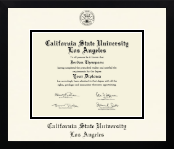 California State University Los Angeles diploma frame - Icon in Gotham
