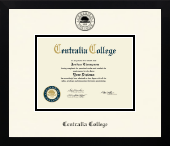 Centralia College diploma frame - Icon in Gotham