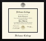 Defiance College diploma frame - Icon in Gotham
