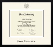 Drew University diploma frame - Icon in Gotham