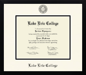 Lake Erie College diploma frame - Icon in Gotham