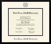East Texas A&M University diploma frame - Icon in Gotham