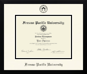 Fresno Pacific University diploma frame - Icon in Gotham