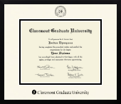 Claremont Graduate University diploma frame - Icon in Gotham