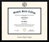 Granite State College diploma frame - Icon in Gotham