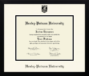 Henley-Putnam University diploma frame - Icon in Gotham