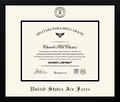United States Air Force diploma frame - Icon in Gotham