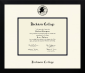 Jackson College diploma frame - Icon in Gotham