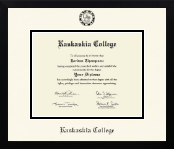 Kaskaskia College diploma frame - Icon in Gotham