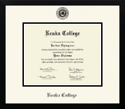 Keuka College diploma frame - Icon in Gotham