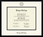 The King's College at Pennsylvania diploma frame - Icon in Gotham
