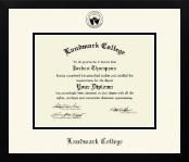 Landmark College diploma frame - Icon in Gotham
