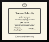 Lawrence University diploma frame - Icon in Gotham