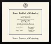 Lamar Institute of Technology diploma frame - Icon in Gotham
