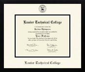 Lanier Technical College diploma frame - Icon in Gotham