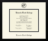 Lincoln Trail College diploma frame - Icon in Gotham