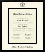 Mary Baldwin College diploma frame - Icon in Gotham