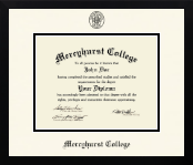 Mercyhurst College Erie diploma frame - Icon in Gotham