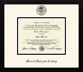 Mount Holyoke College diploma frame - Icon in Gotham